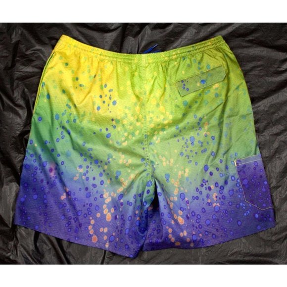 Reel Legends Men's Board Shorts Swim Trunk Surf Size Medium - Picture 2 of 6